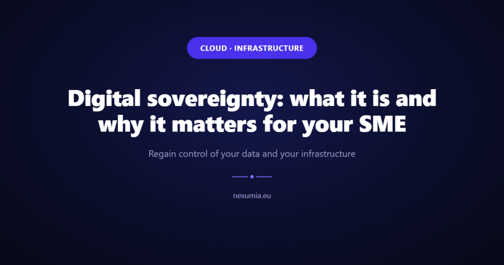 Cover image for the article: Digital sovereignty: what it is and why it matters for your SME
